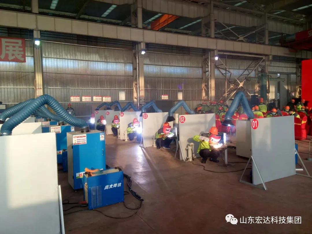 济南市长清区第五届职工焊接技能大赛在开云官方入口集团隆重举行