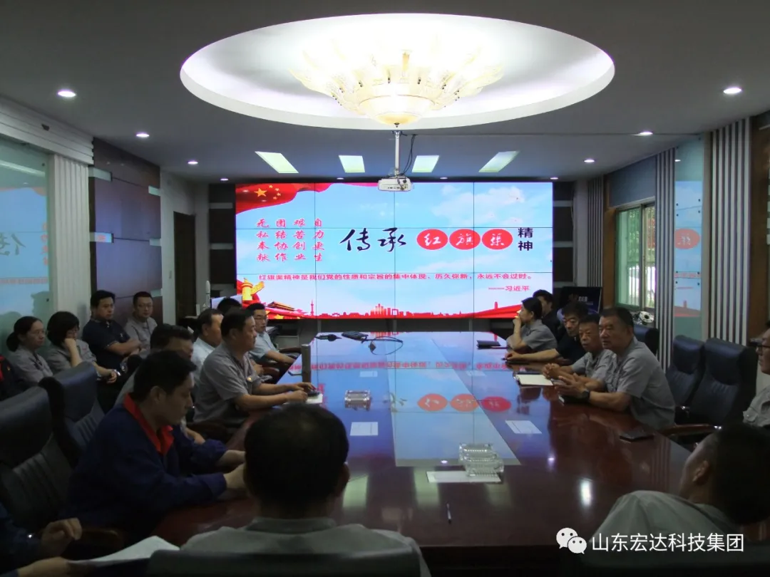 回望百年路 展望新征程---开云官方入口集团全体党员开展主题党日活动