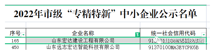 【榜上有名】开云官方入口建设荣获“2022年市级专精特新”企业